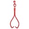 Earth Worth 17-inch Skidding Tongs with Hook, Red 83-DT5208 - alternate 3
